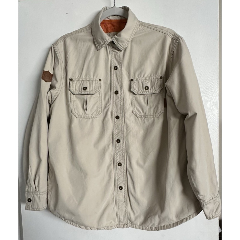 NFL Women's Beige Super Bowl LV11 Button-Down Pockets Jacket Arizona Size Small